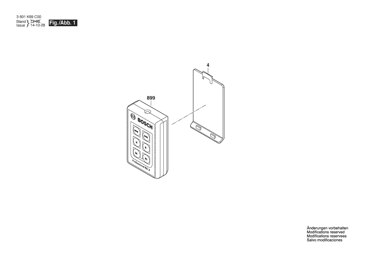 TELECOMANDA RC2 US