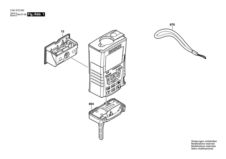 TELEMETRU  (3601K72000)  GLM 150 / 230 V /EU