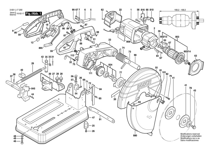 MASINA DE DEBITAT CU DISC  (3601L17200)  GCO 2000 / 230 V /EU