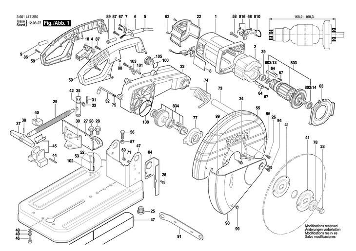 MASINA DE DEBITAT CU DISC  (3601L173B0)  GCO 2 / 230 V /ROK