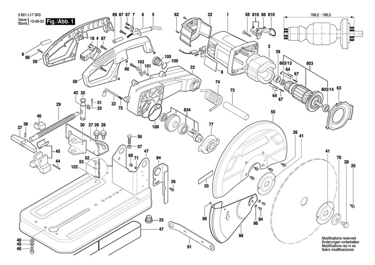 MASINA DE DEBITAT CU DISC  (3601L173K0)  GCO 2 / 230 V /ASI