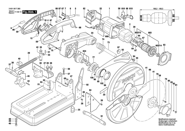 MASINA DE DEBITAT CU DISC  (3601M17380)  TCO 2000 / 220 V /CN