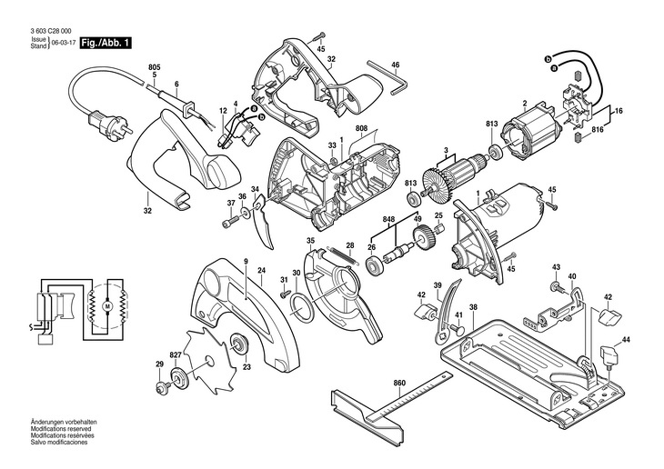 FERASRAU CIRCULAR  (3603C28000)  PKS 40 / 230 V /EU