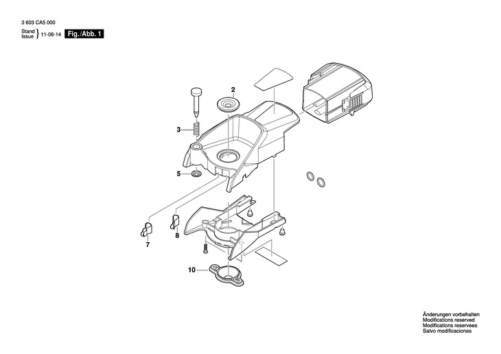 .  (3603CA5000)  PDC 1 / 0 V /EU
