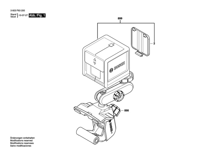 Laser  (3603F63200)  Quigo / 0 V /EU