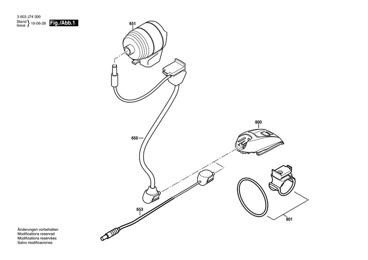 LAMPA CU ACUMULATOR  (3603J74300)  PMILI / 0 V /GB