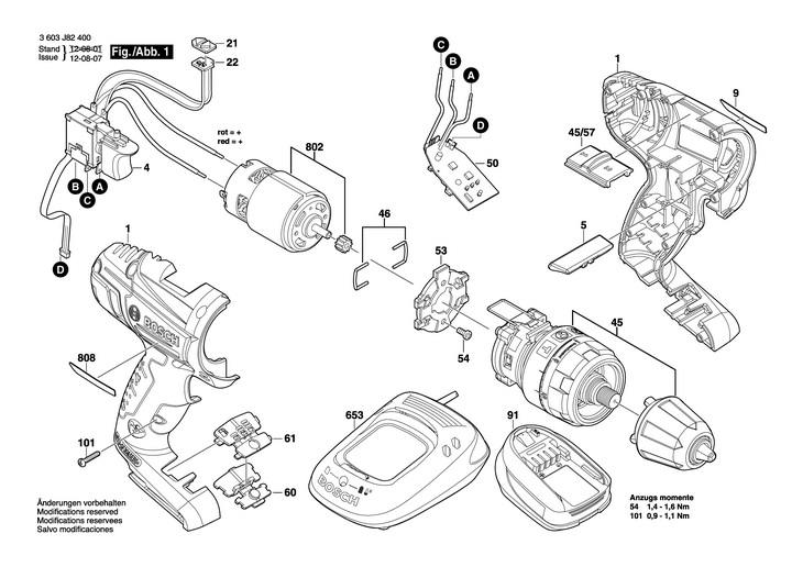 MASINA DE GAURIT CU ACU  (3603J82400)  PSB 14.4 LI2 / 14.4 V /EU