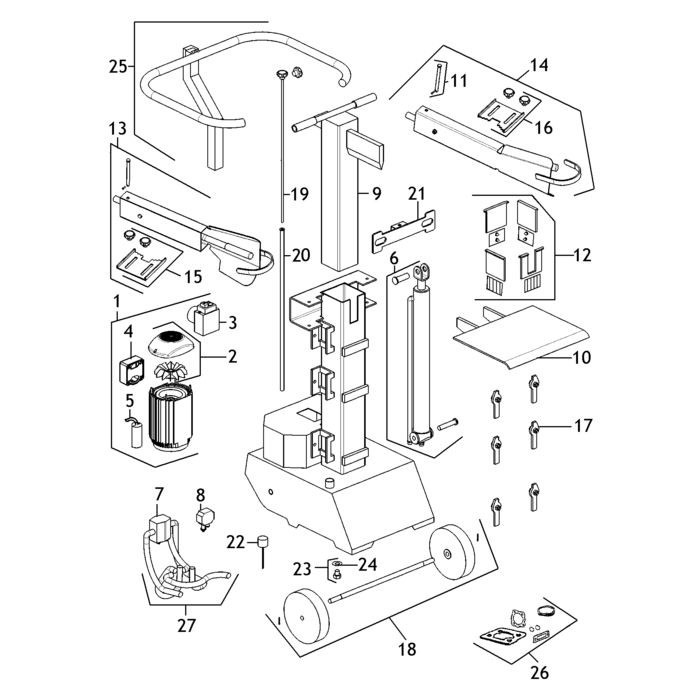 HS 6001 W - 0170006001 11 - EU 230V