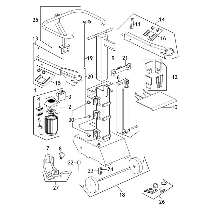 HS 6001 W - 0170006001 13 - EU 230V