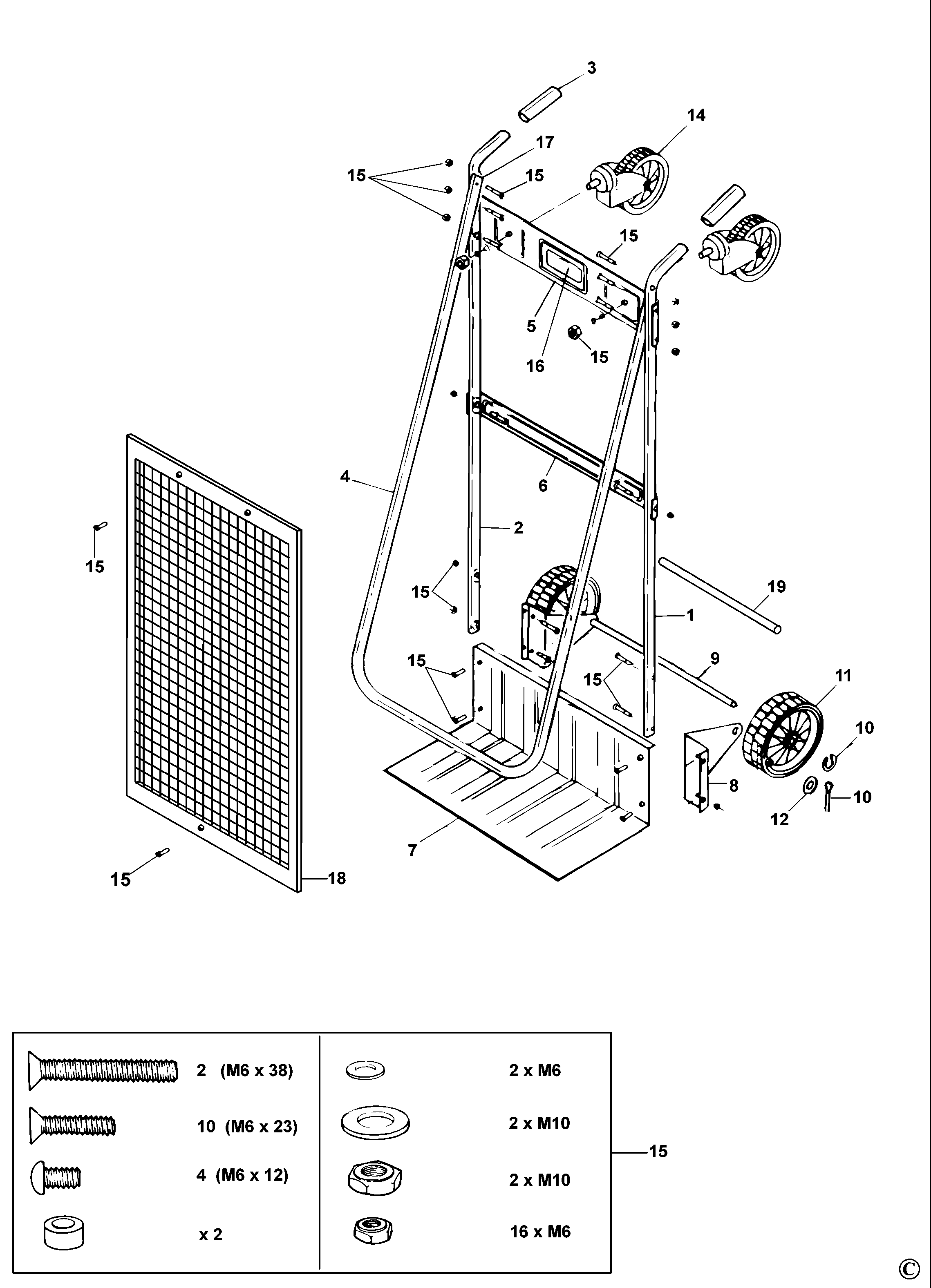 CAMION ROBUST BLACK+DECKER A9085 Type 1