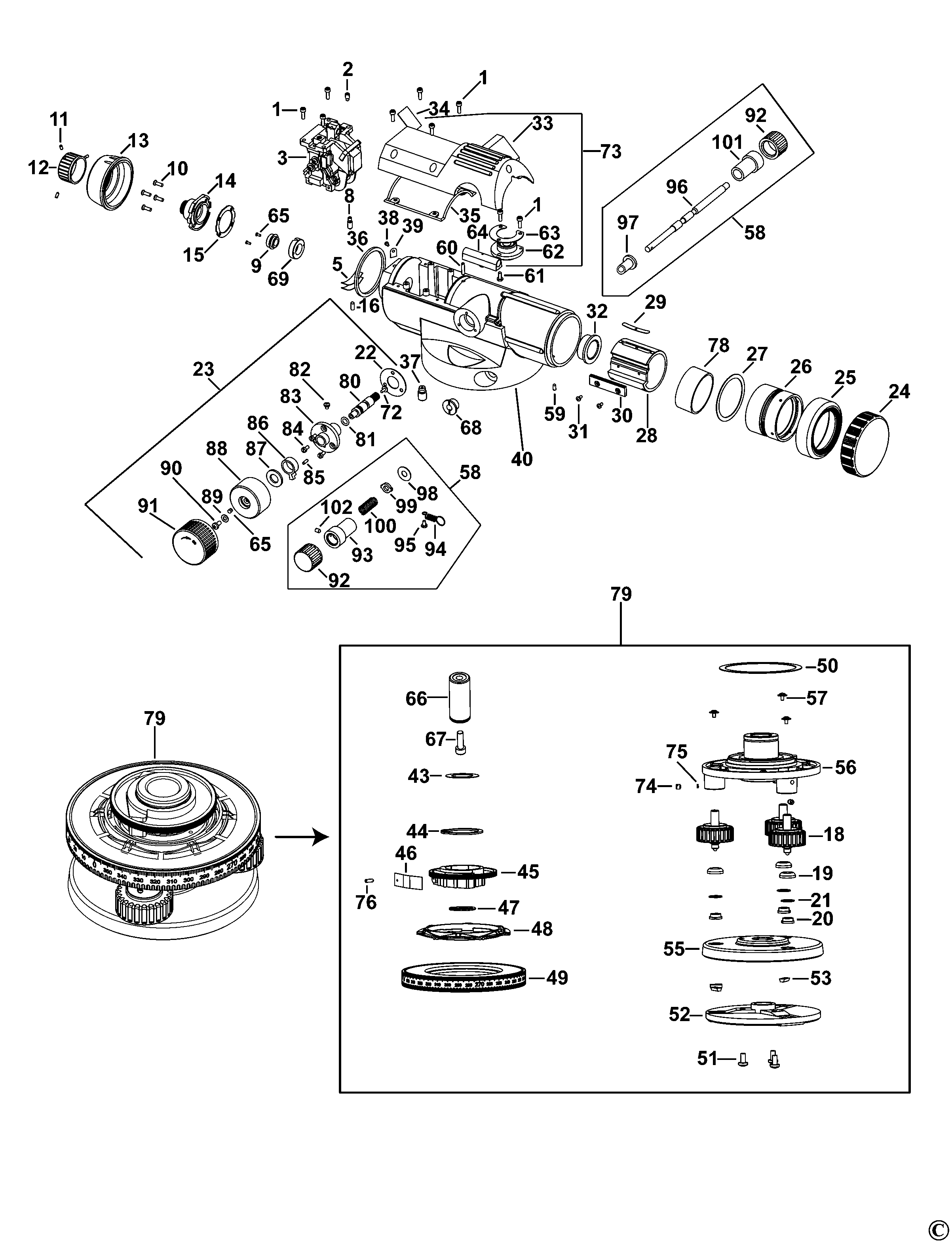 INSTRUMENT OPTIC STANLEY AL32D Type 1