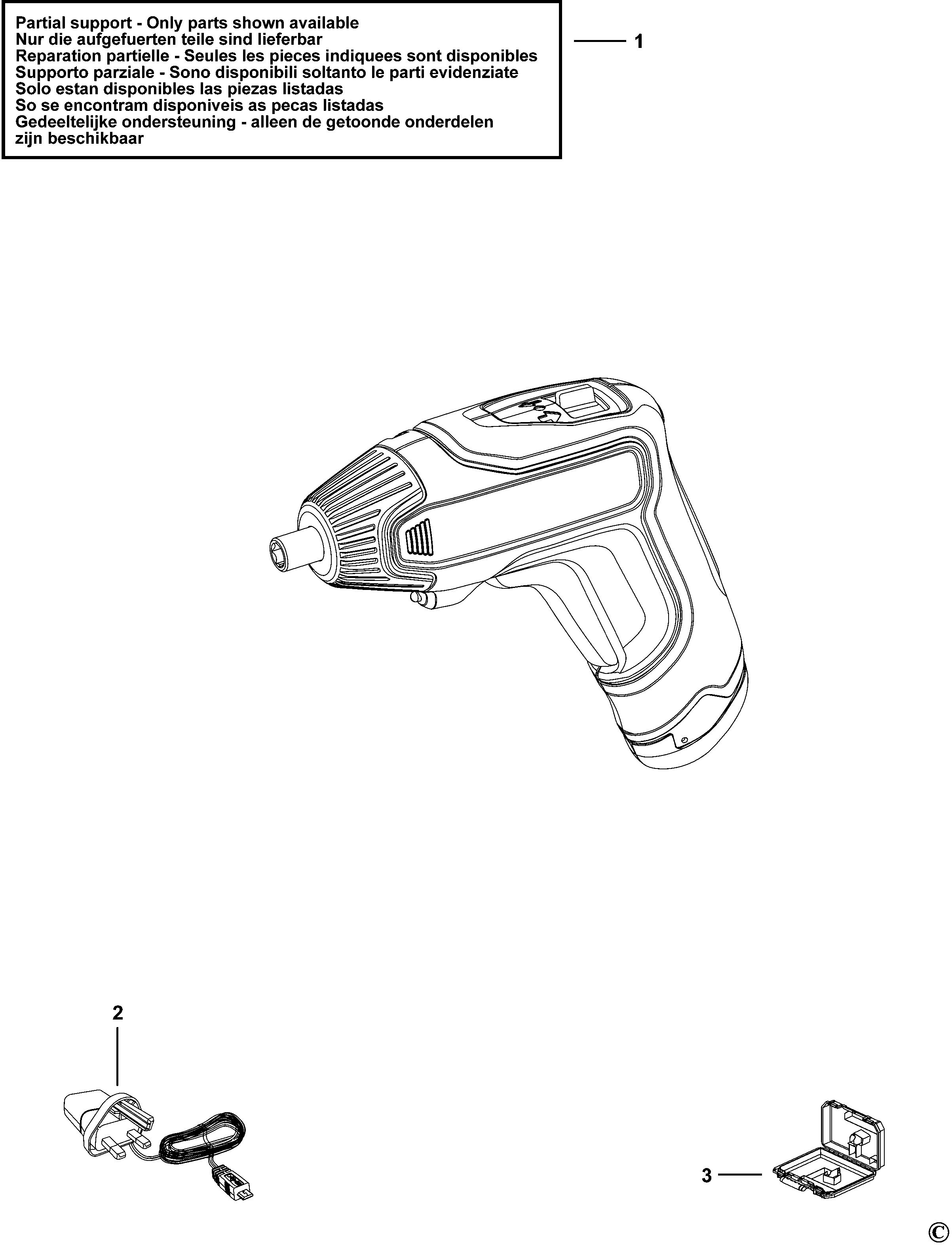 SURUBELNITA BLACK+DECKER BCF611C Type H1