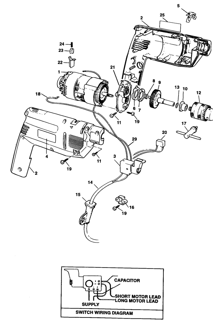 BD143V   HAMMER DRILL  Type 1