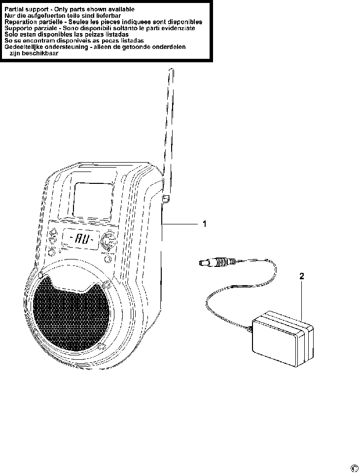 BD18RC   SITE RADIO  Type 1