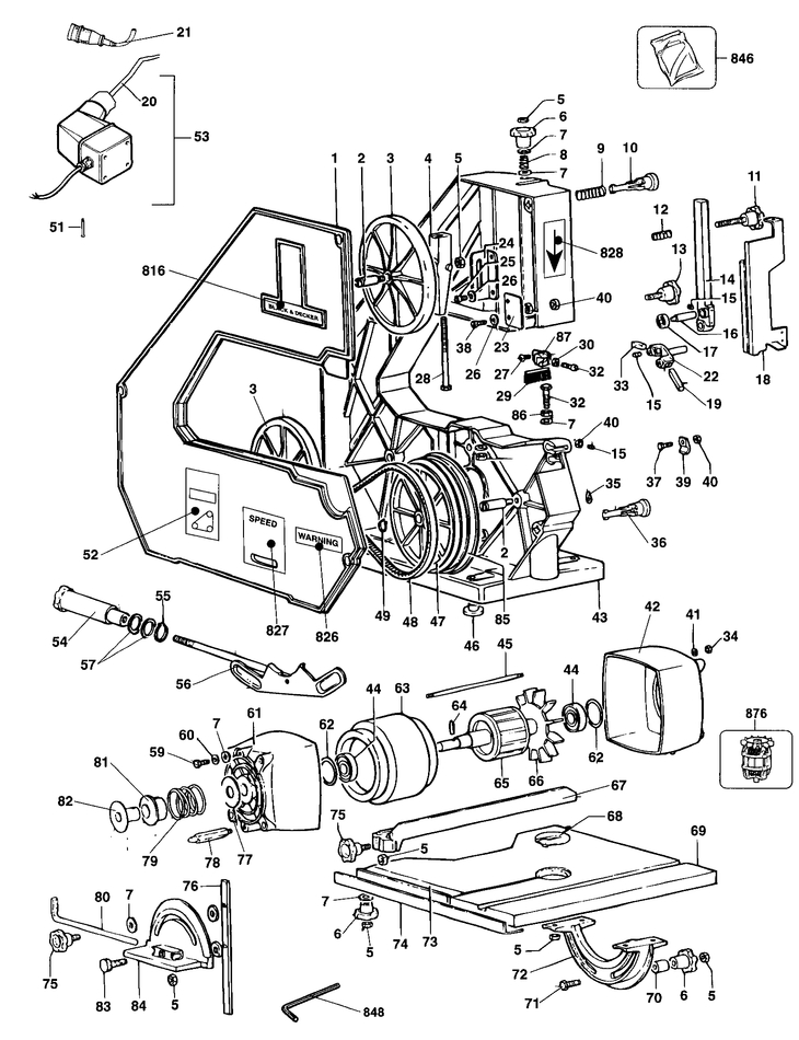 BD339-----C  BANDSAW  Type 1