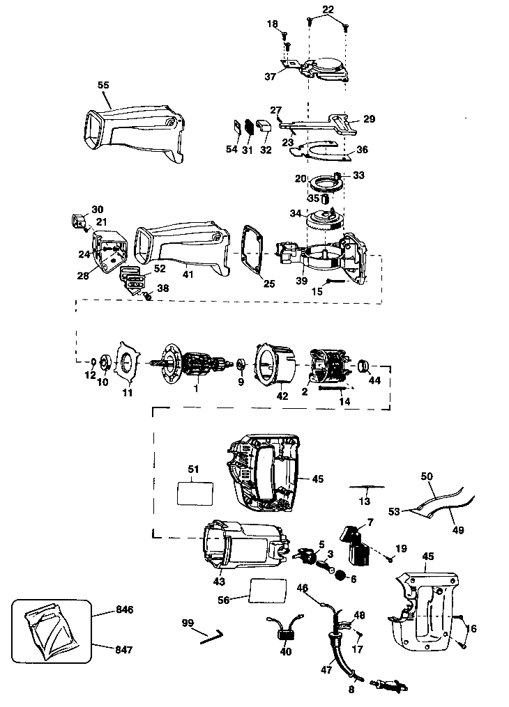 BD575E   CUT SAW  Type 100