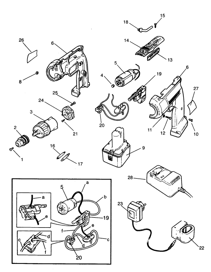 BD9631   CORDLESS DRILL  Type 1