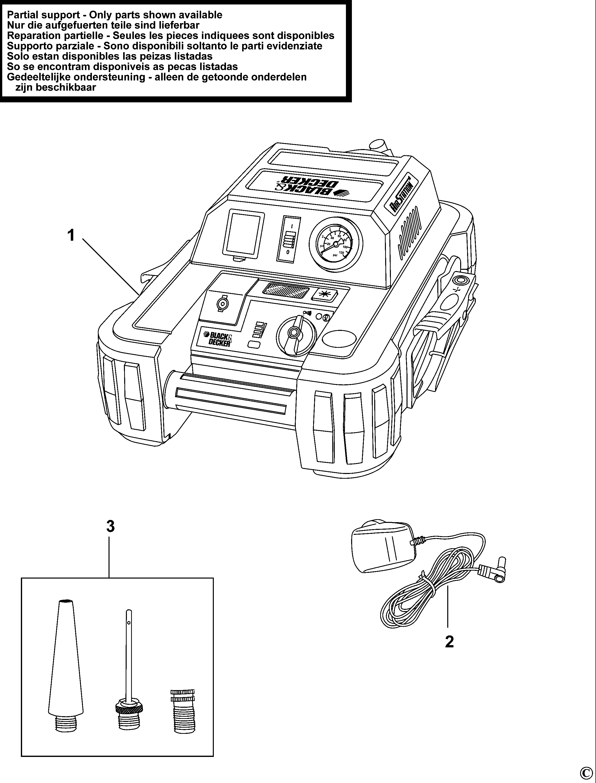 REDERESOR  DE PORNIRE AUTO BLACK+DECKER BDJS450I Type 1