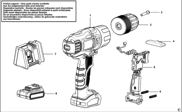 BDK148  HAMMER DRILL  Type 1
