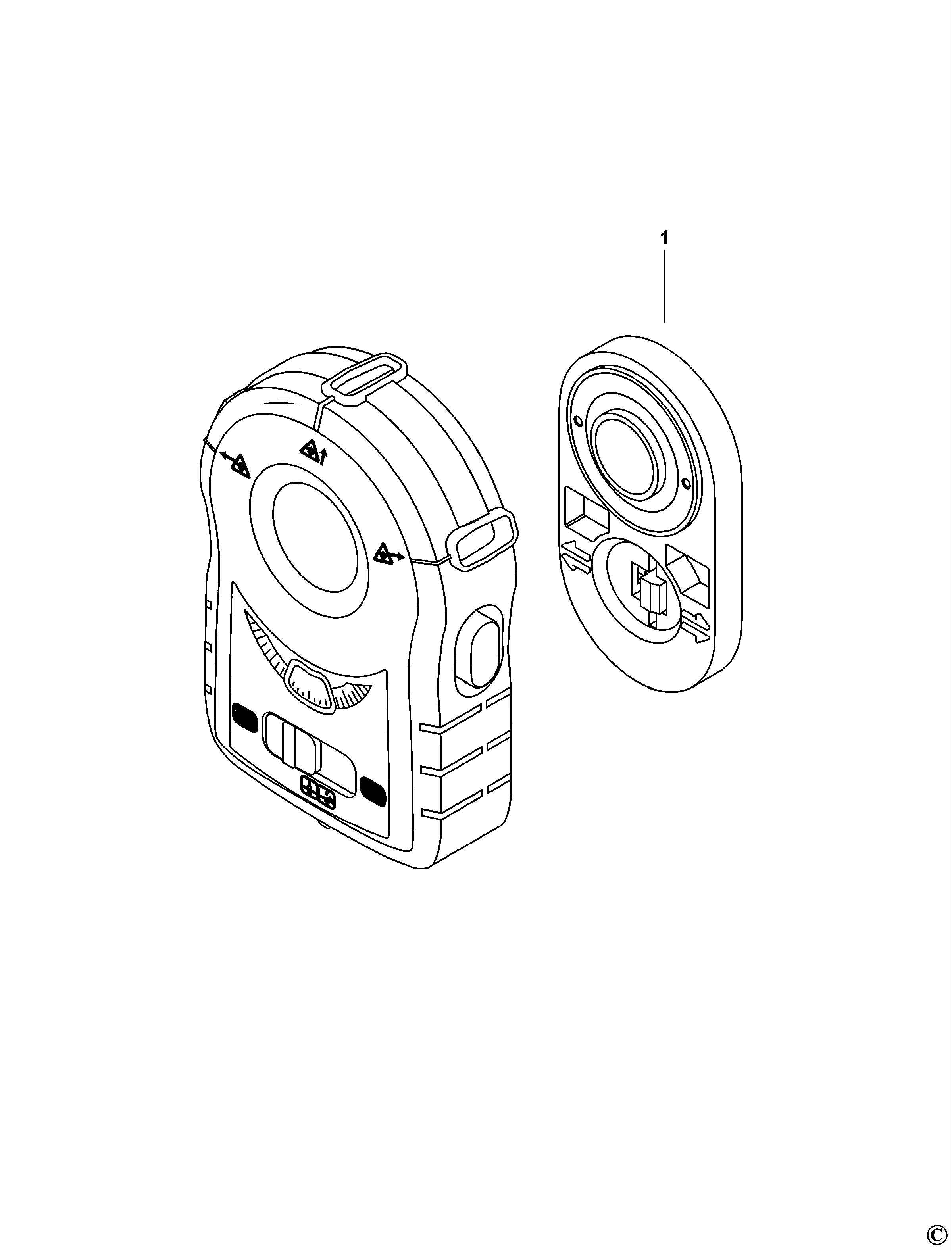 LASER BLACK+DECKER BDL170B Type 1