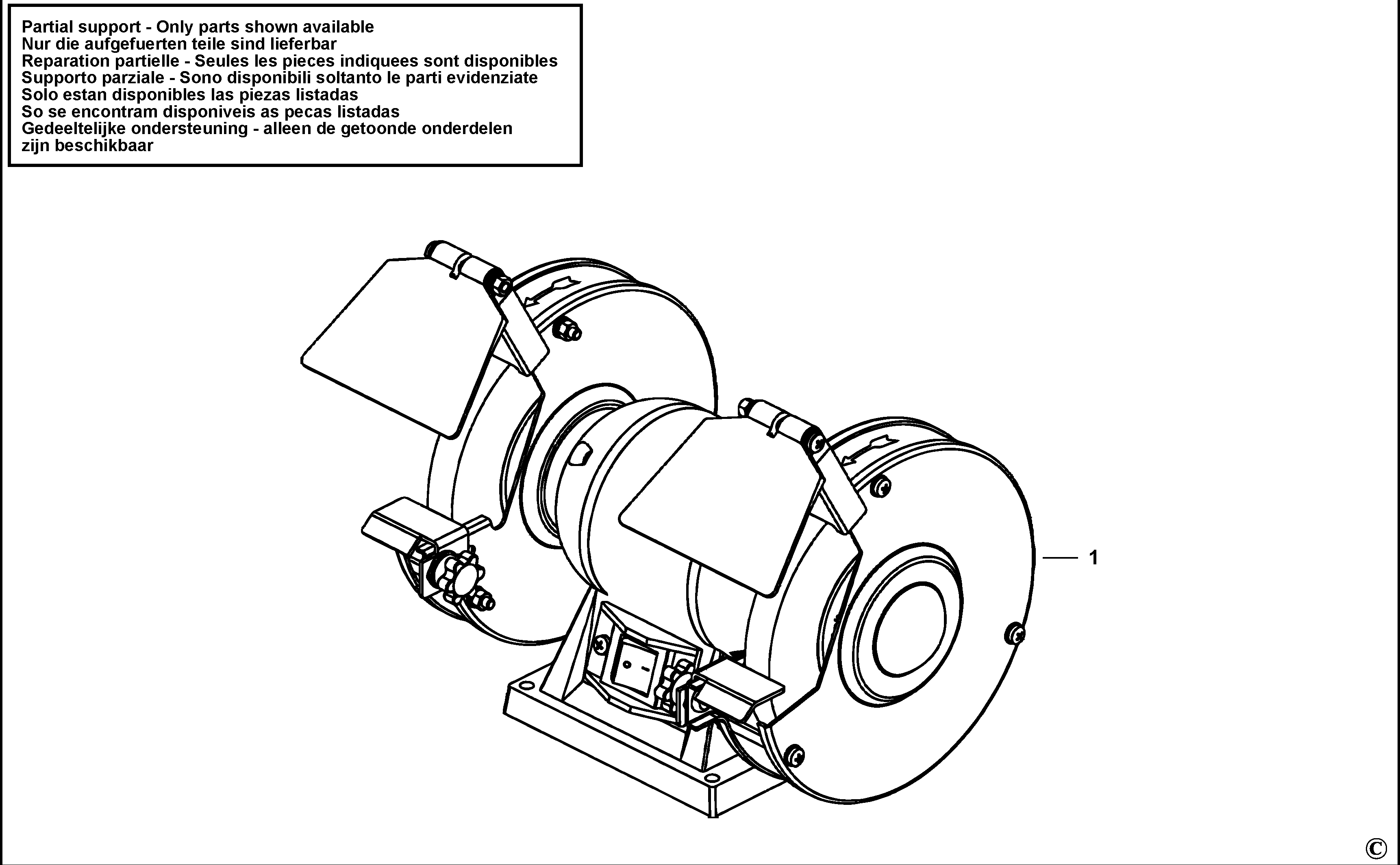 POLIZOR DE BANC BLACK+DECKER BG180 Type 1