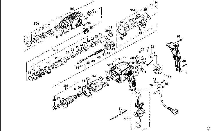 BPHR202K  ROTARY HAMMER  Type 1