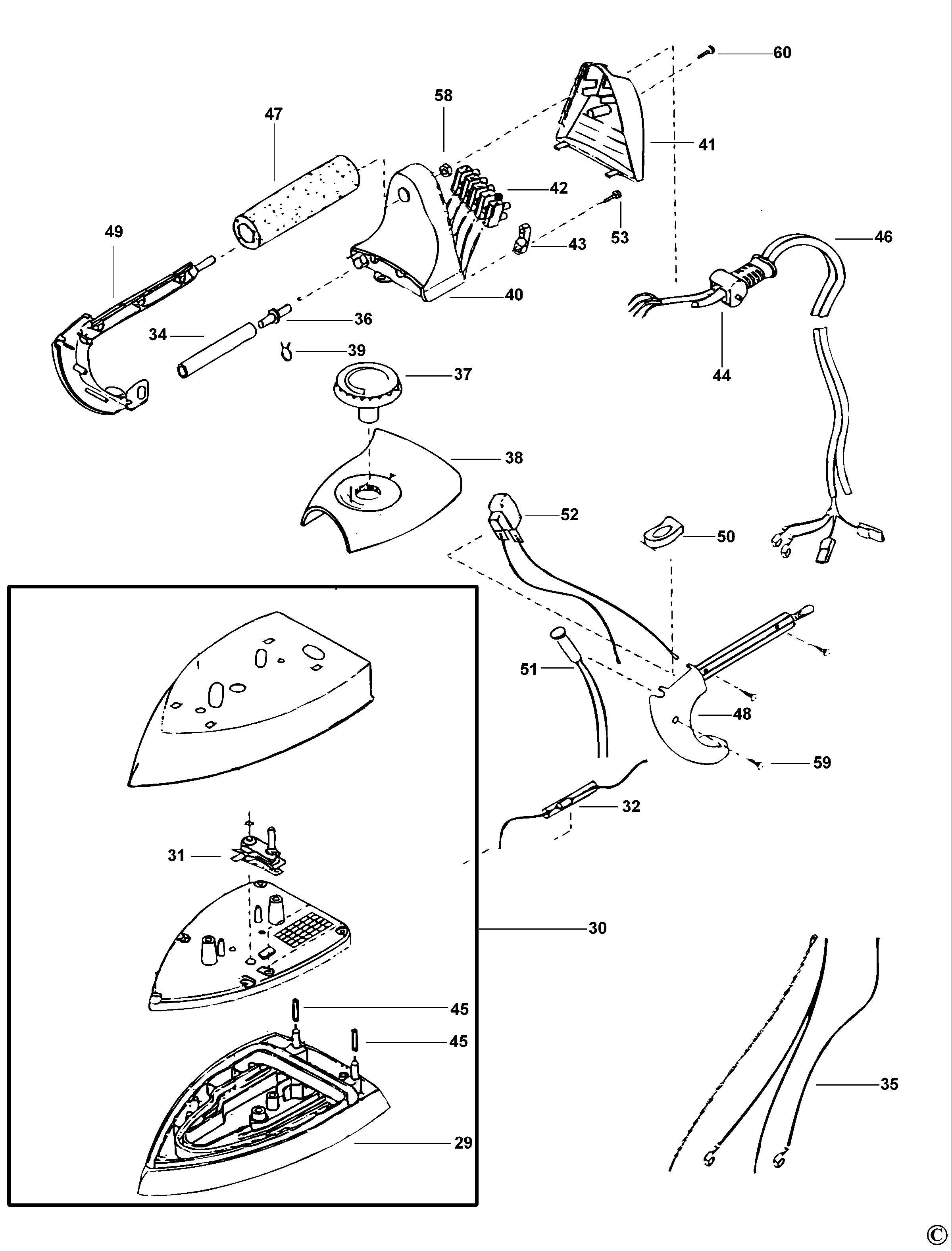 CAZAN/BAZA DE FIER BLACK+DECKER BR910P Type 1