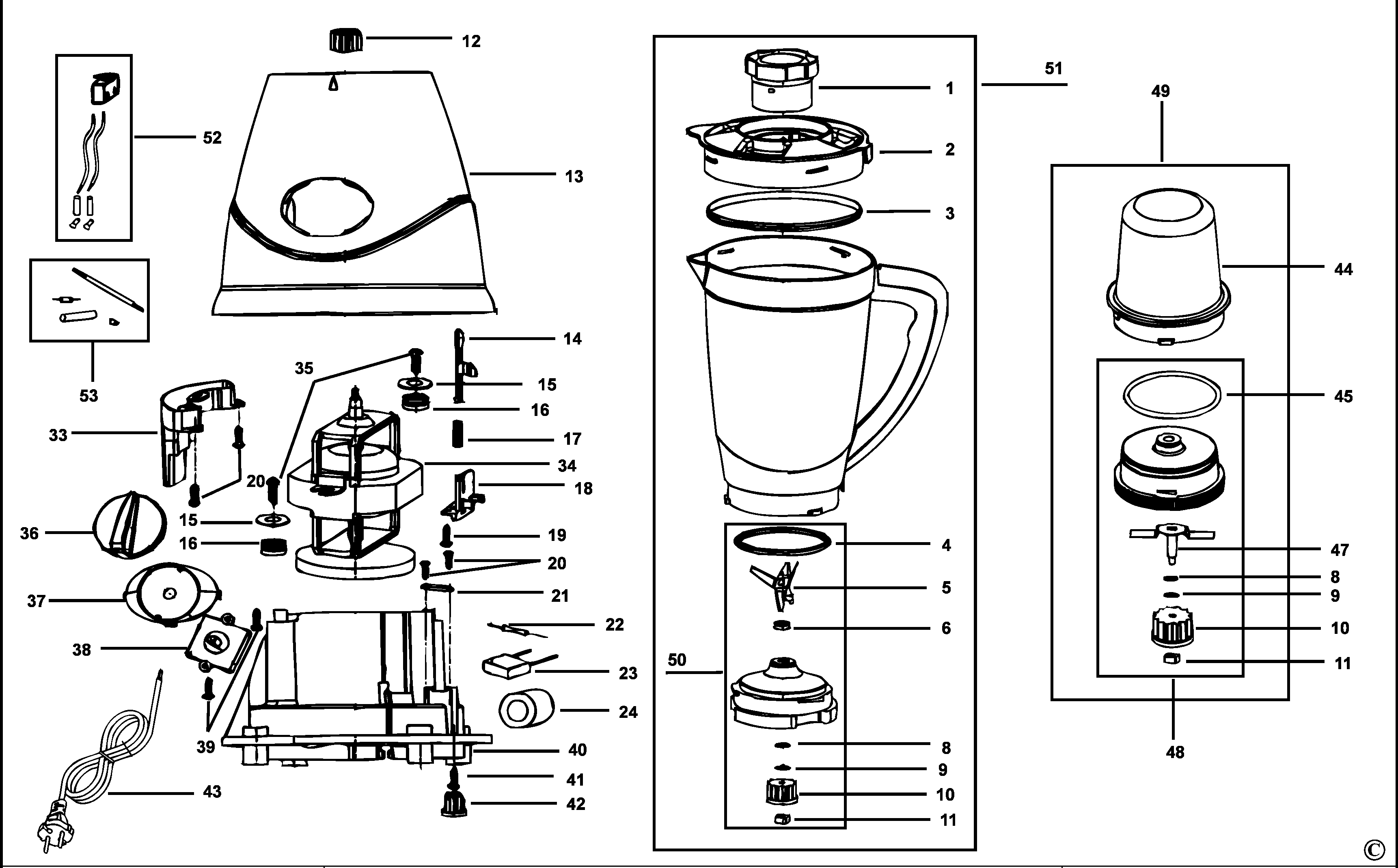 BLENDER BLACK+DECKER BX200 Type 1