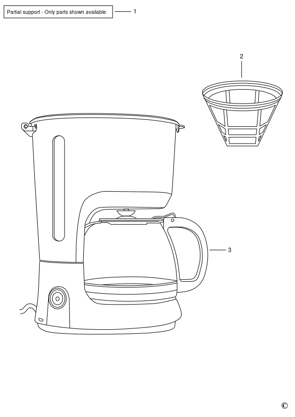 CAFETIERA BLACK+DECKER BXCO750E Type 1