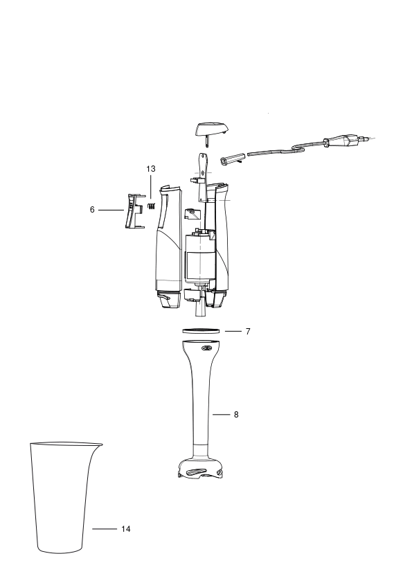 BLENDER BLACK+DECKER BXHB501E Type 1