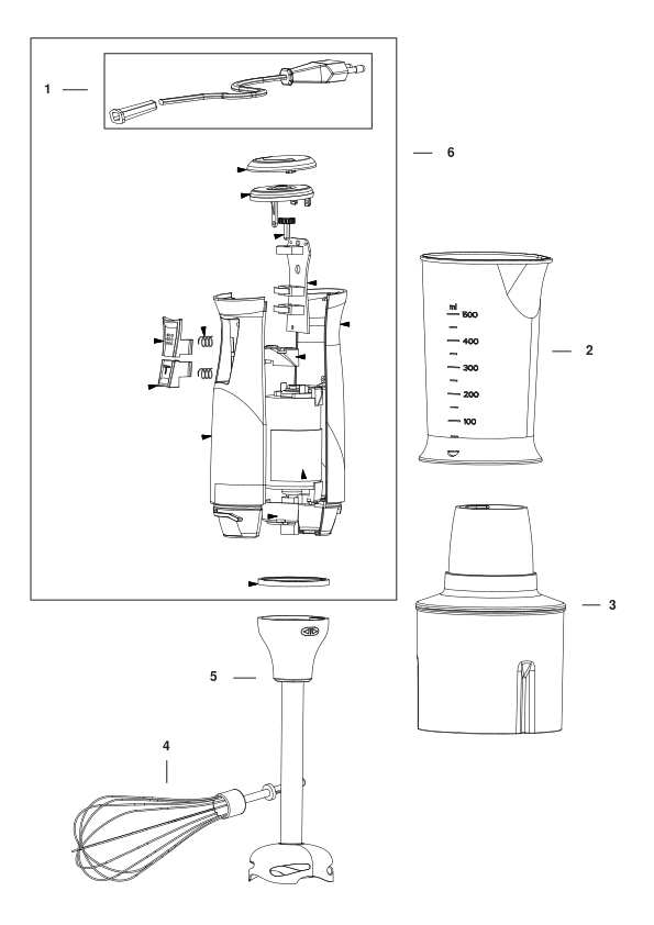 BLENDER BLACK+DECKER BXHBA750 Type 1