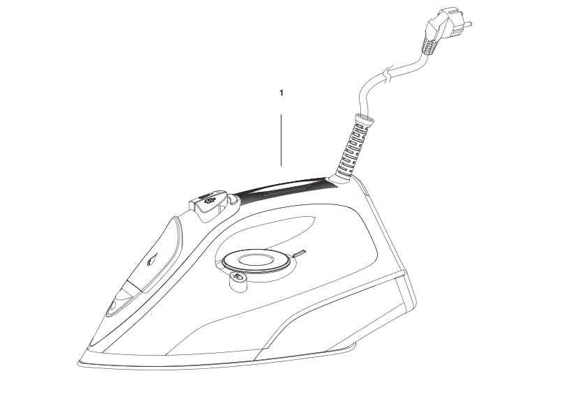 FIER DE CALCAT CU ABUR BLACK+DECKER BXIR2605E Type 1