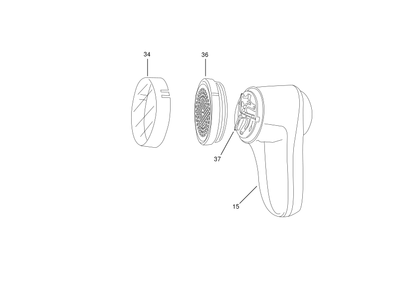 TRIMMER BLACK+DECKER BXLR500E Type 1