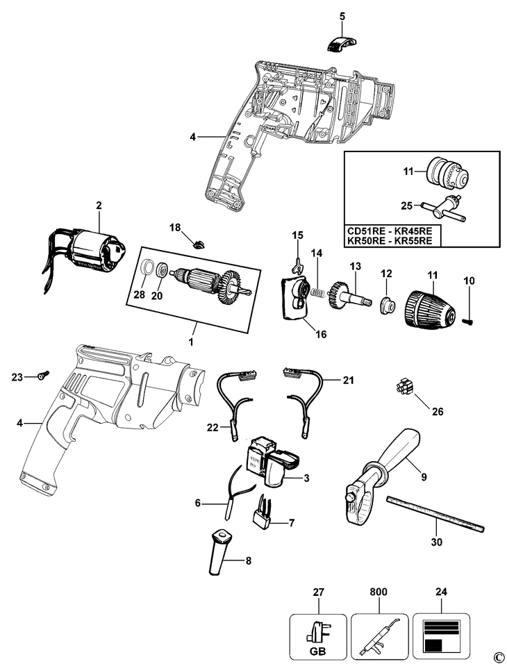 CD71CRE   DRILL  Type 1