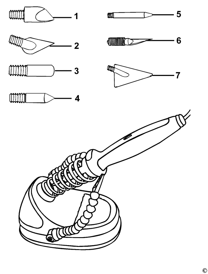 CI500  SOLDERING IRON  Type 1