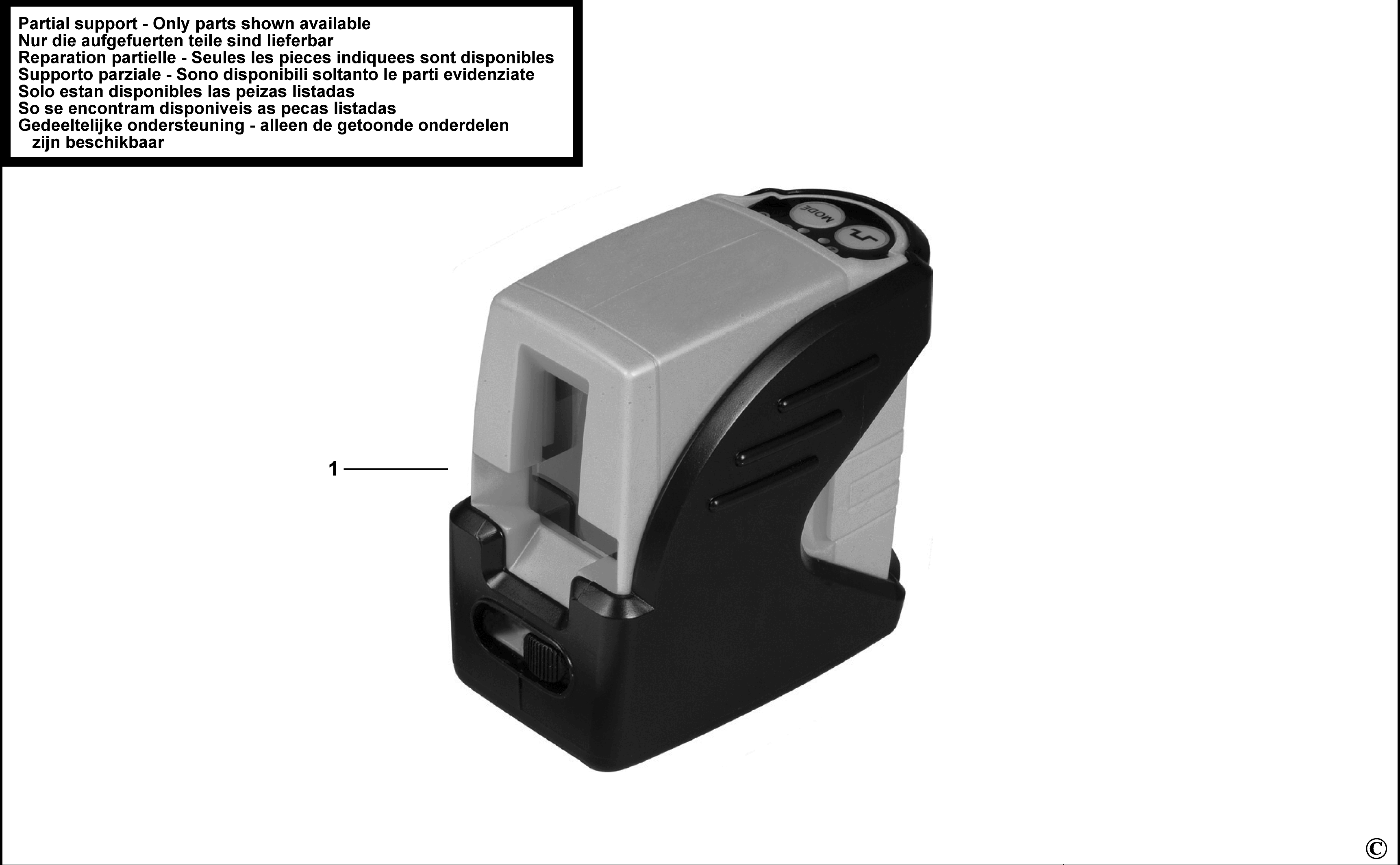 NIVELA CU LASER IN CRUCE STANLEY CL2XTI Type 1