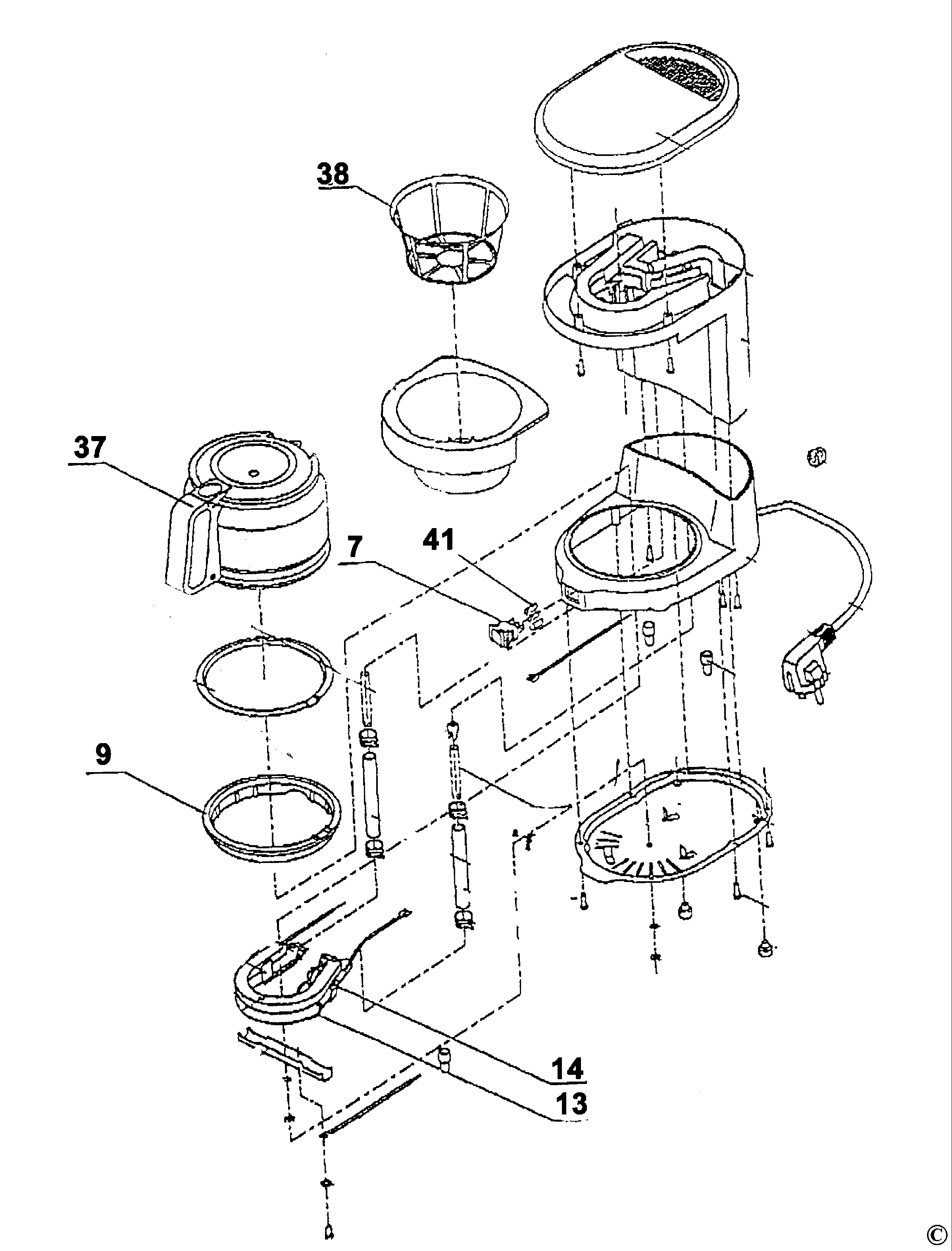 CAFETIERA BLACK+DECKER CM55 Type 1