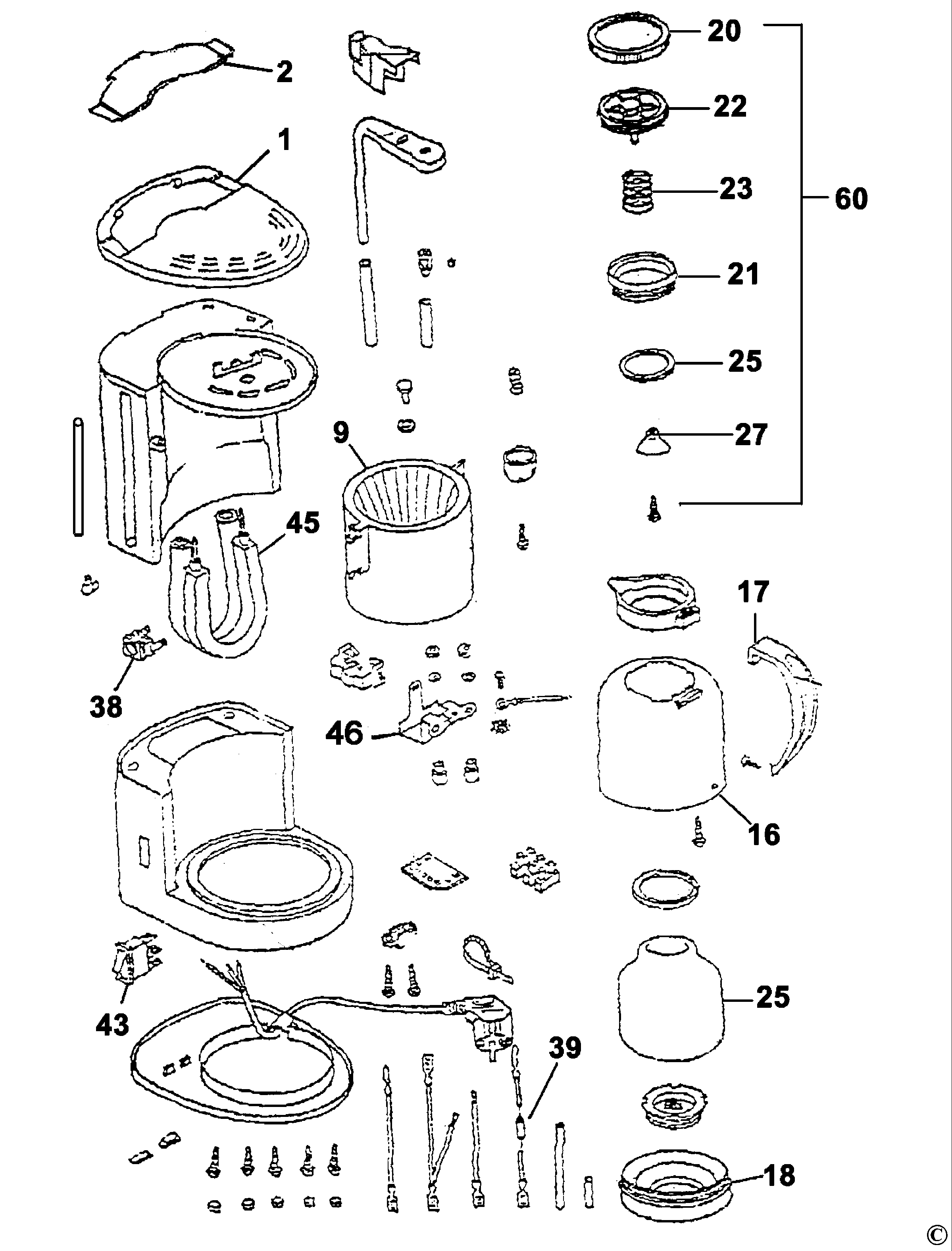 CAFETIERA BLACK+DECKER CM65 Type 1