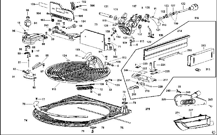 D27105  COMBINATION SAW  Type 1