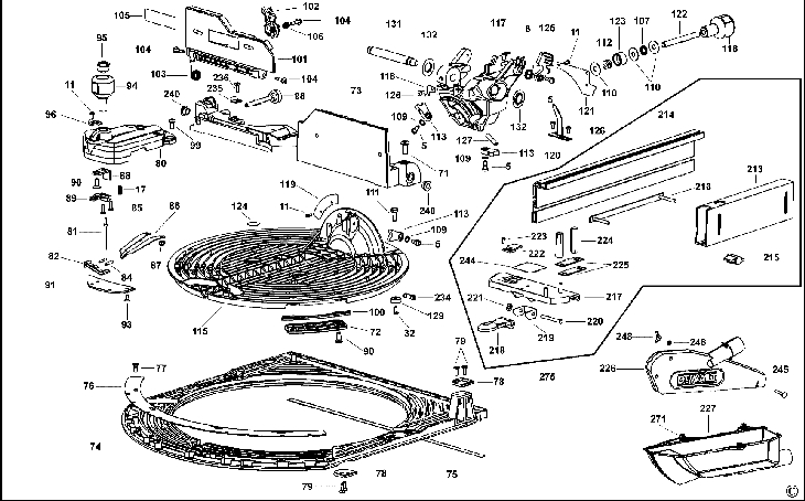 D27105  COMBINATION SAW  Type 2
