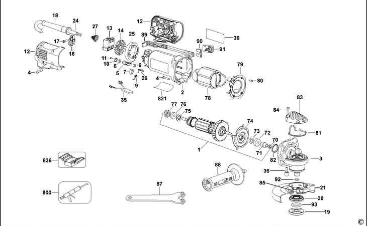 D28130  SMALL ANGLE GRINDER  Type 4