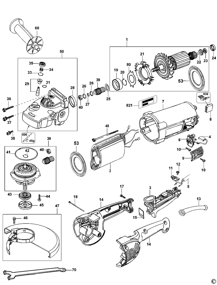 D28400   ANGLE GRINDER  Type 2