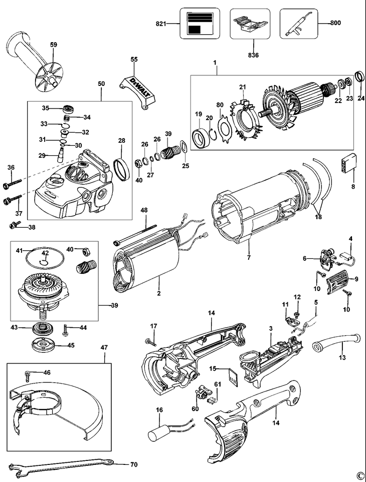 D28432C  ANGLE GRINDER  Type 1