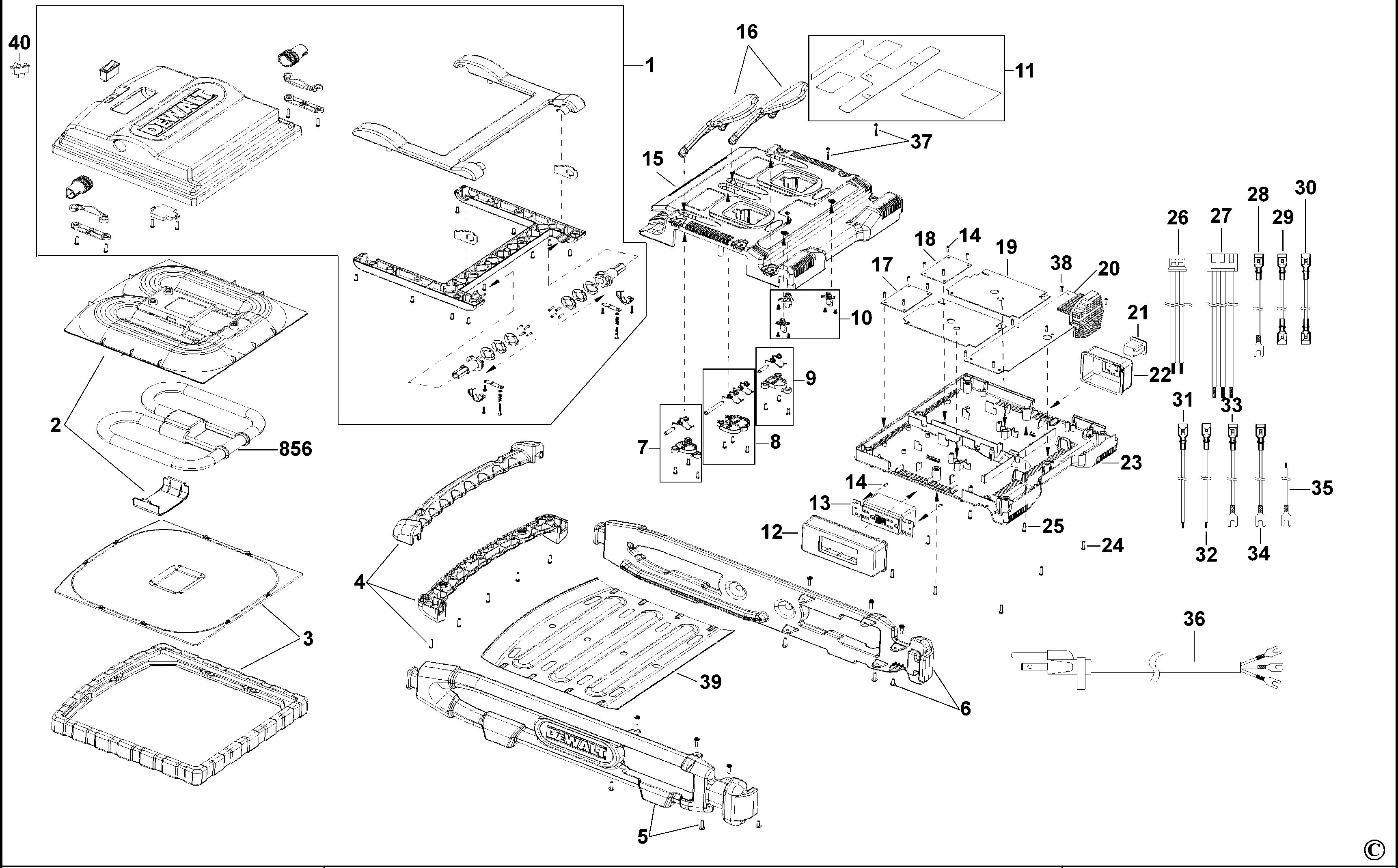 PROIECTOR DEWALT DC022 Type 1