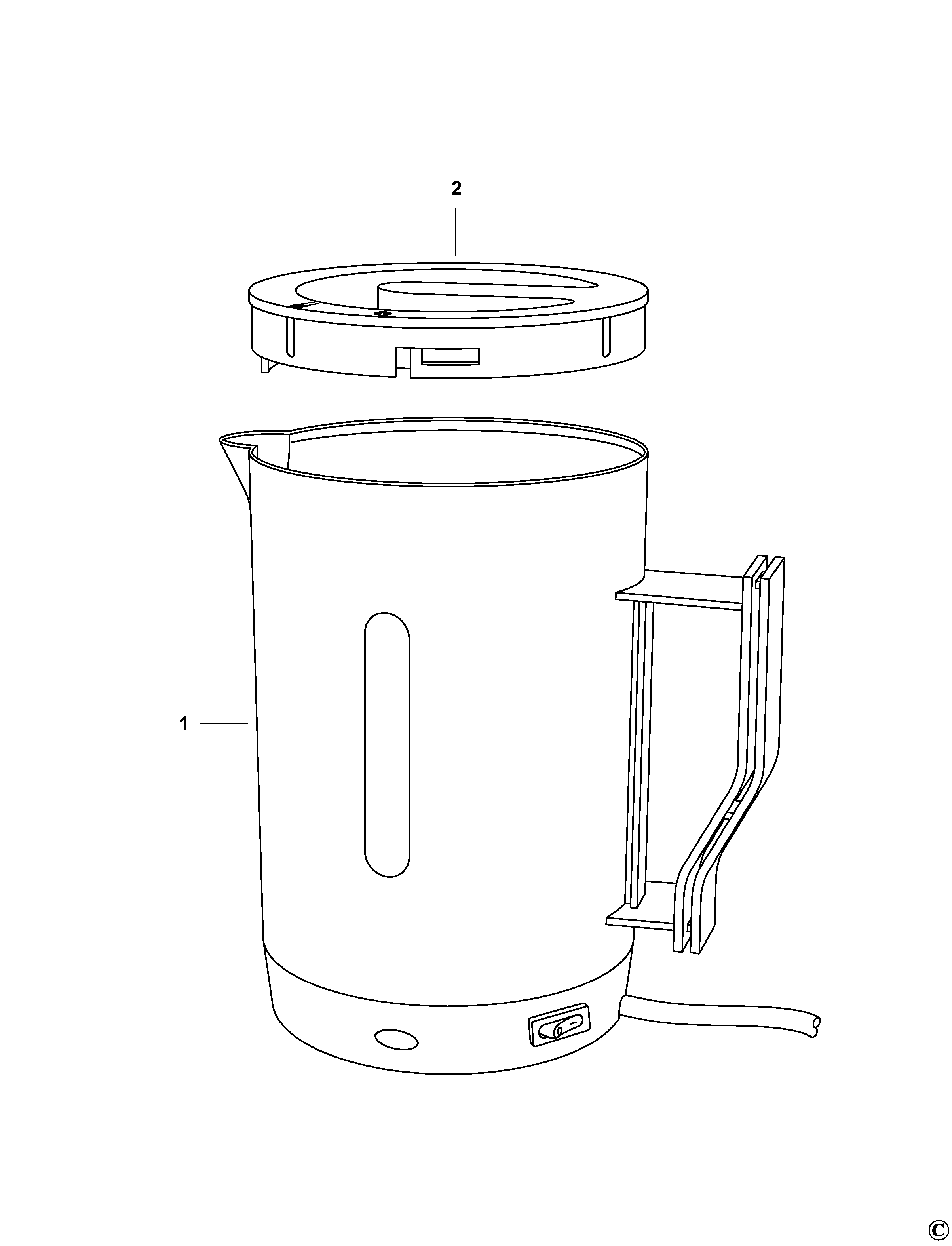 FIERBATOR BLACK+DECKER DC1005 Type 1