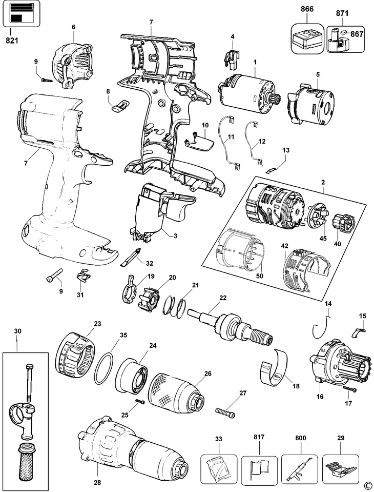 DC988K  COMBINATION UNIT  Type 11