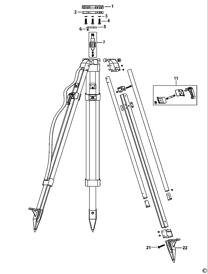 DE0733   TRIPOD  Type 1