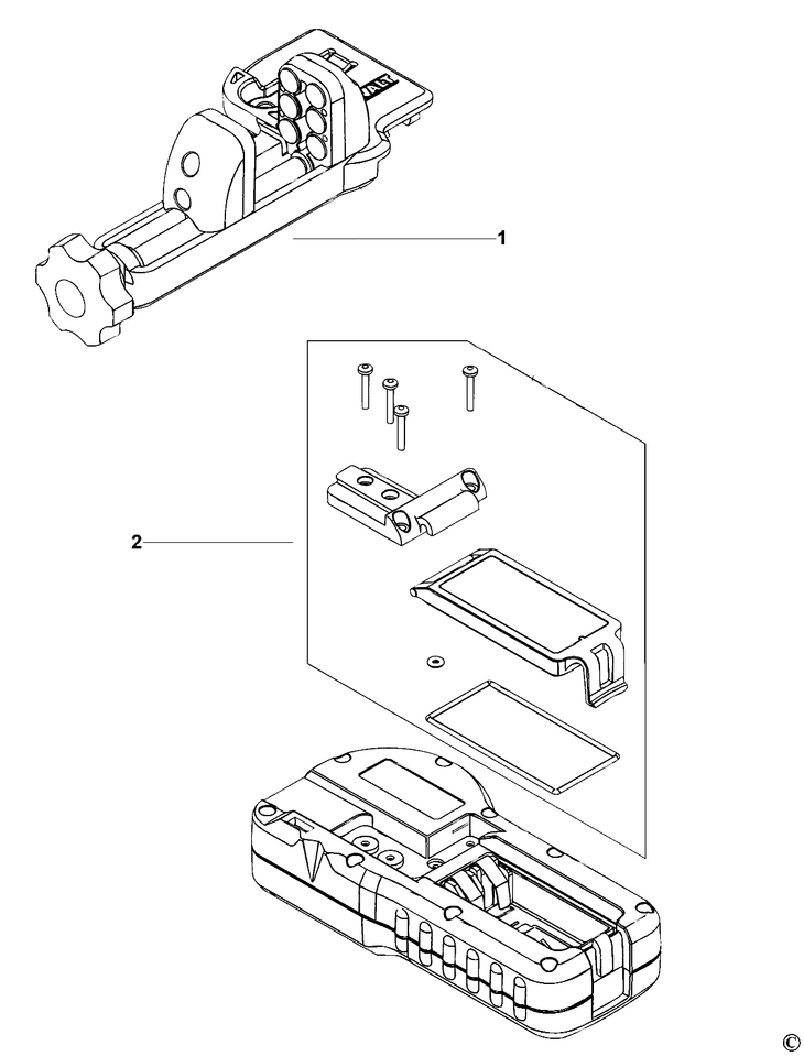 DE0772   DIGITAL LASER DETECTOR  Type 1