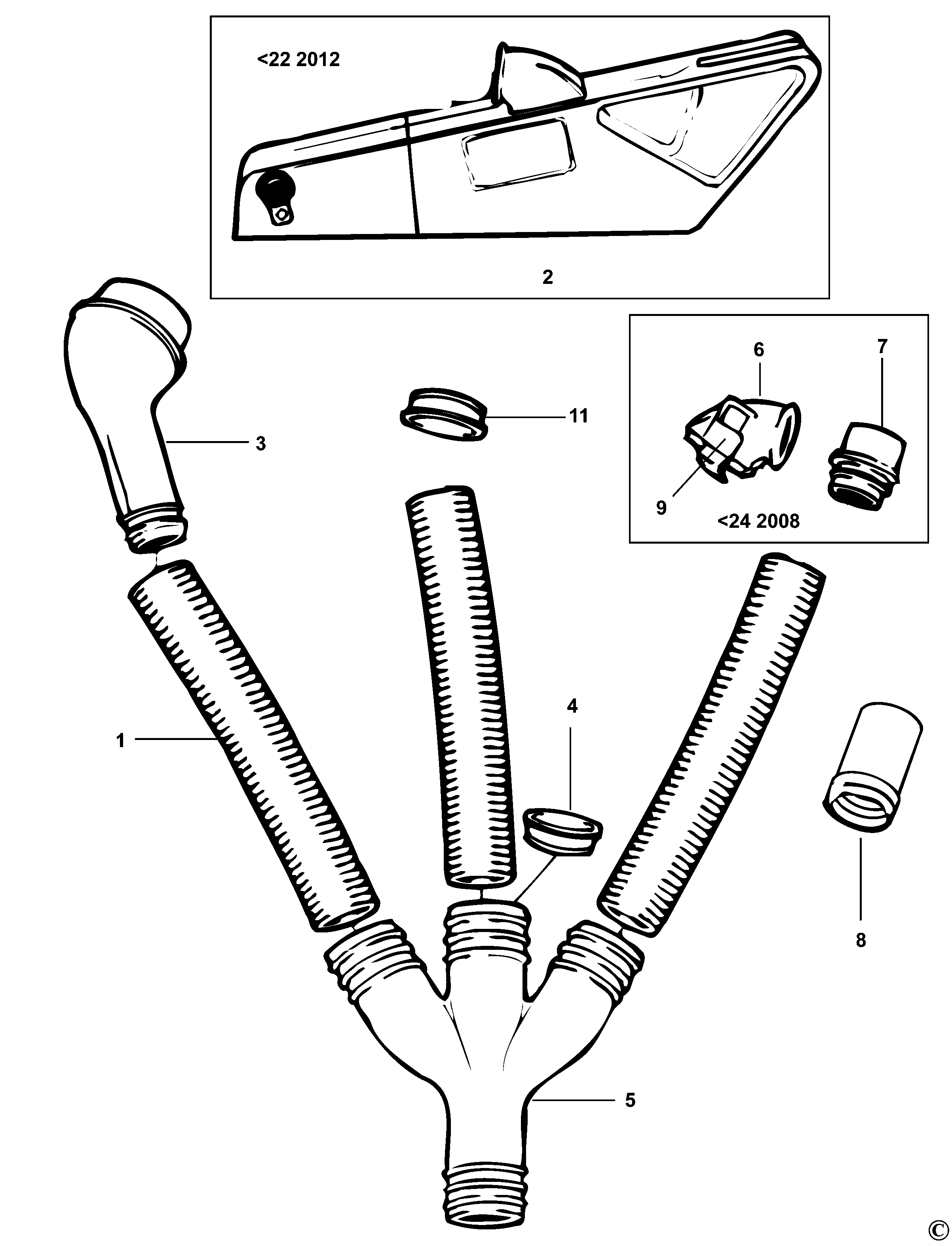 DUST EXT KIT DEWALT DE3500 Type 1