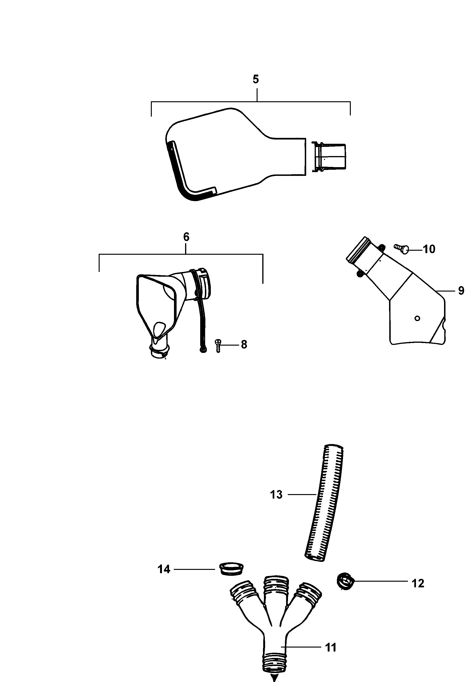 KIT DE EXTRACTIE DE PRAF DEWALT DE7088 Type 1